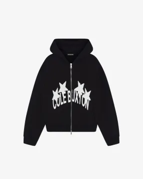 4 STAR ZIPPED HOODIE