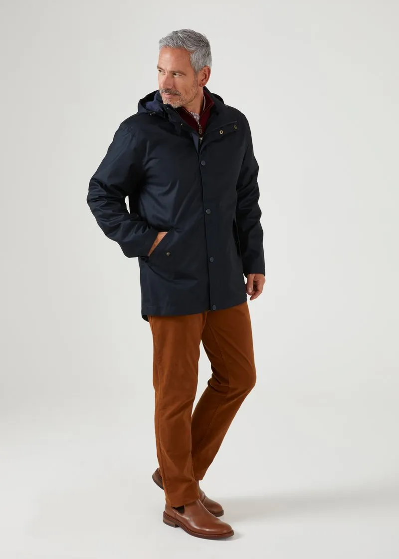 40% OFF - ALAN PAINE Fernley Parka - Mens Waterproof - Navy - Size: 5XL