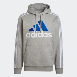 Adidas Mens Essentials 3-Stripe Hoody