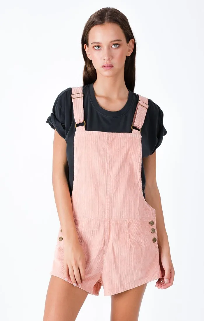 Afends Womens Onyx - Short Overalls