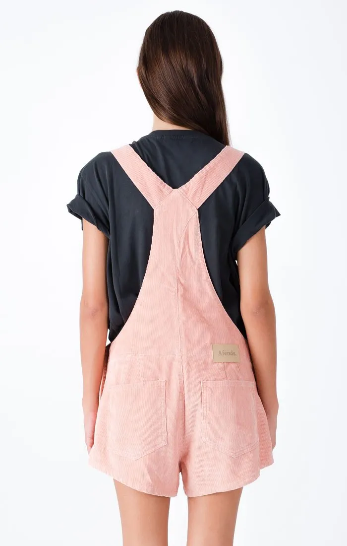 Afends Womens Onyx - Short Overalls