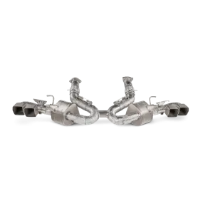 AKRAPOVIC S-CO/TI/4 Slip-On Line (Titanium) for CHEVROLET Corvette Stingray (C8) OPF/GPF 2020-2024