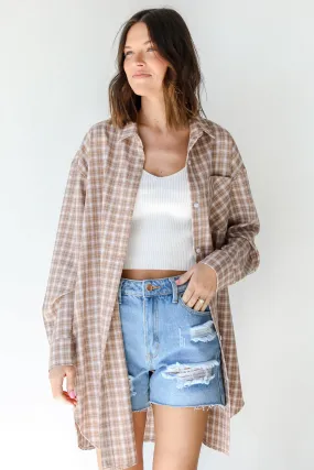 All The Trends Plaid Tunic