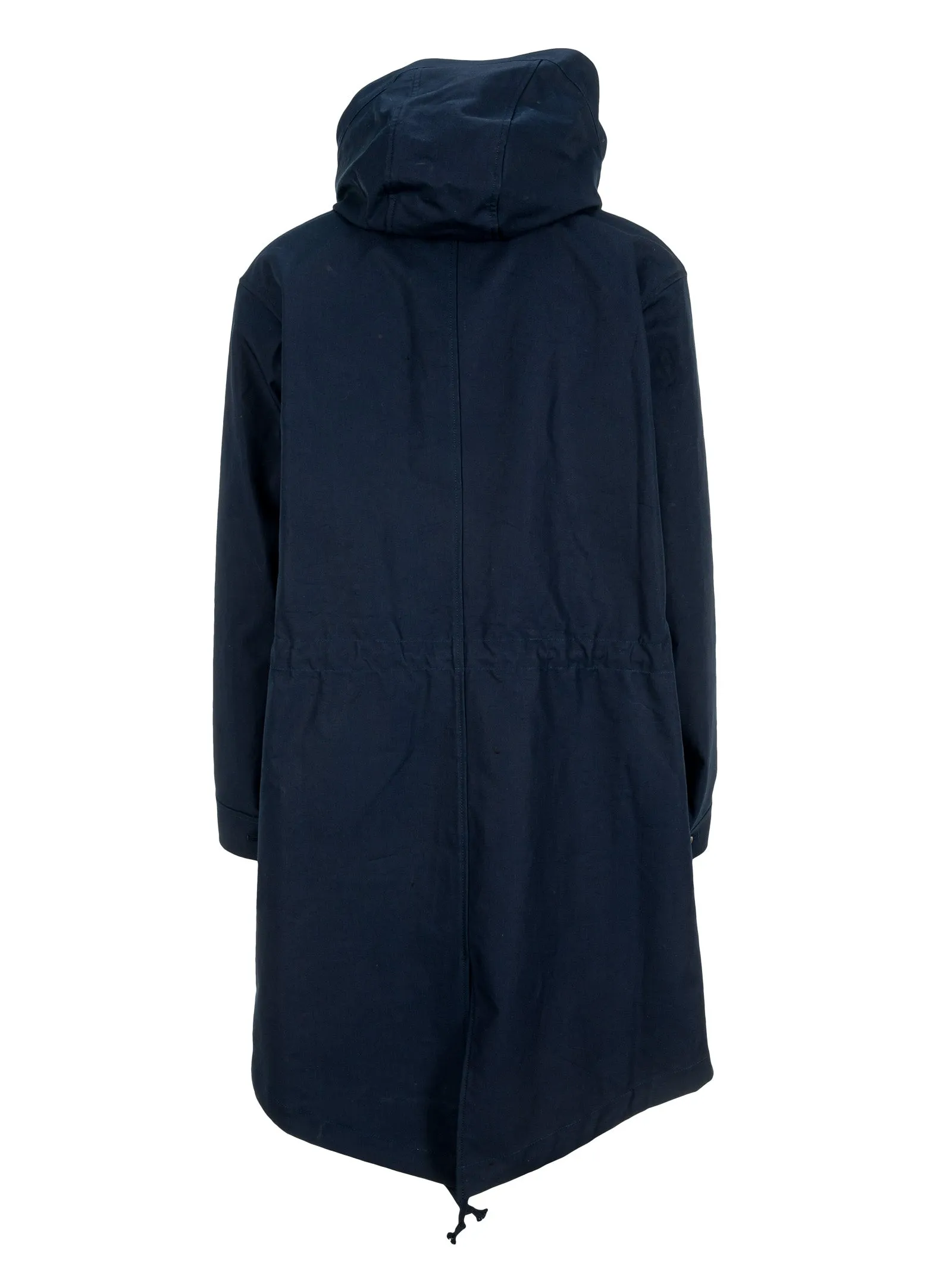 AMI Button-Up Hooded Parka