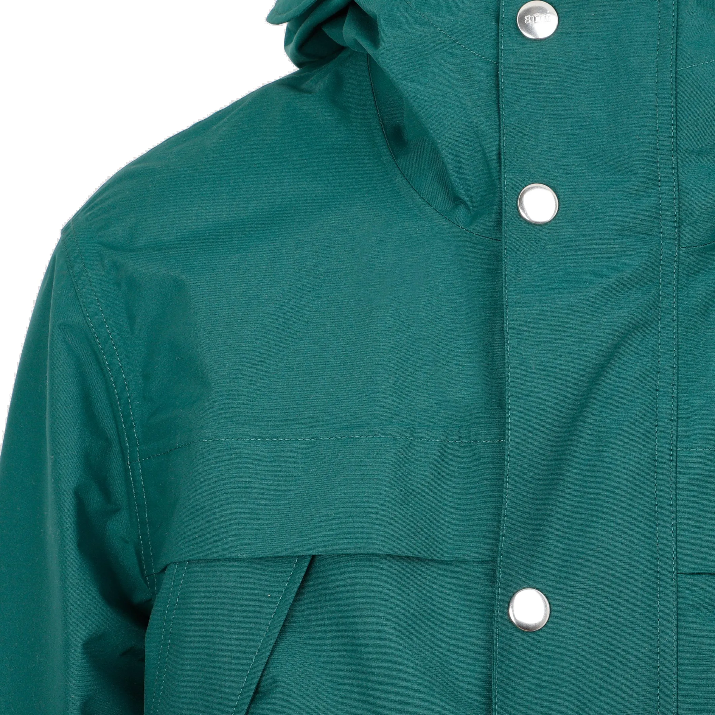 AMI Flap-Pocket Hooded Parka