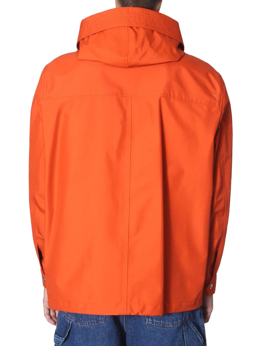 AMI Multi-Pocket Hooded Parka