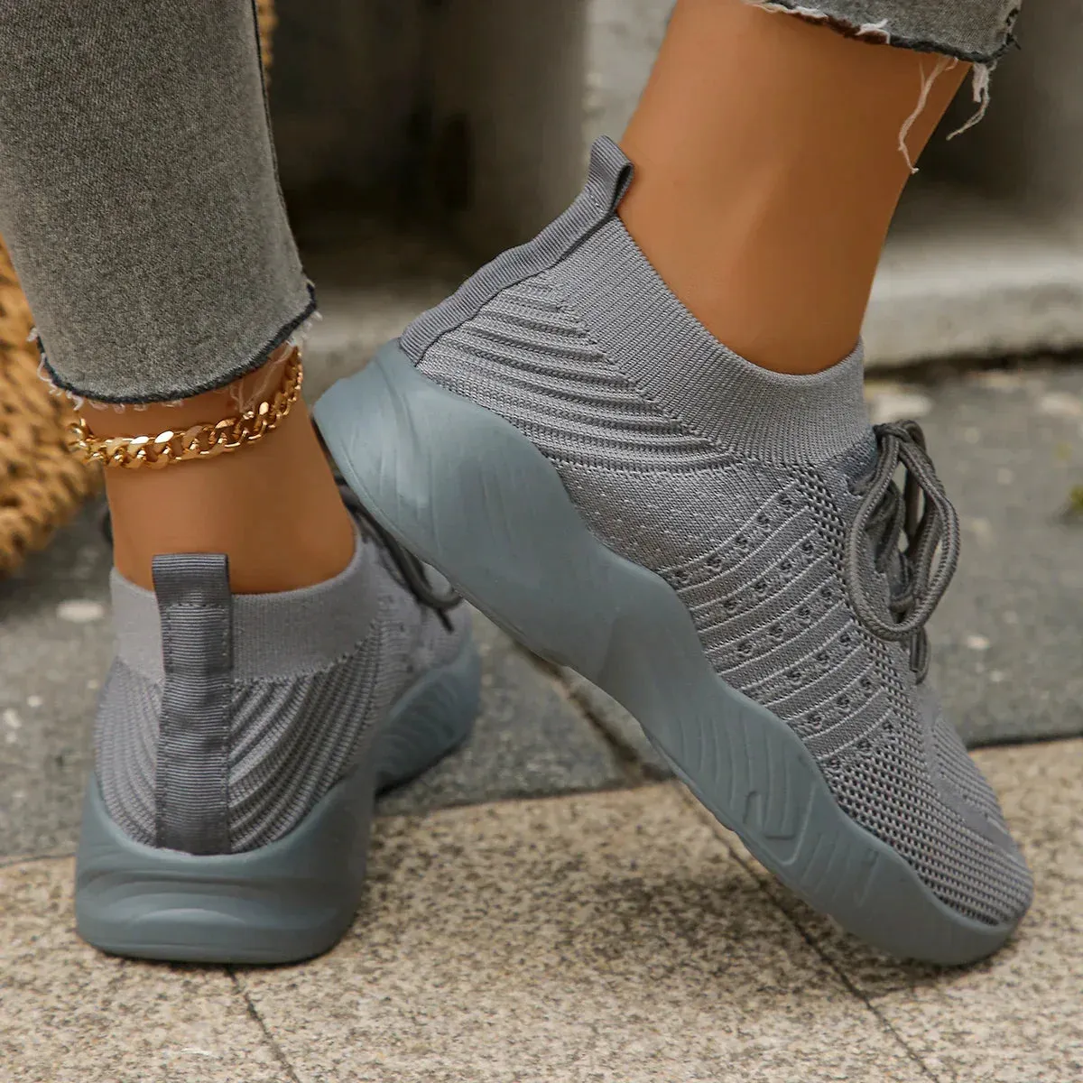 AMOZAE- -  Comfortable Knitted Sports Shoes