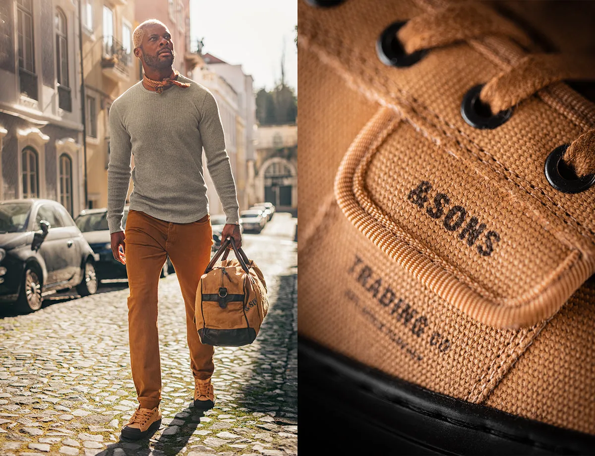 &SONS Baseline Tan Low Top Tan