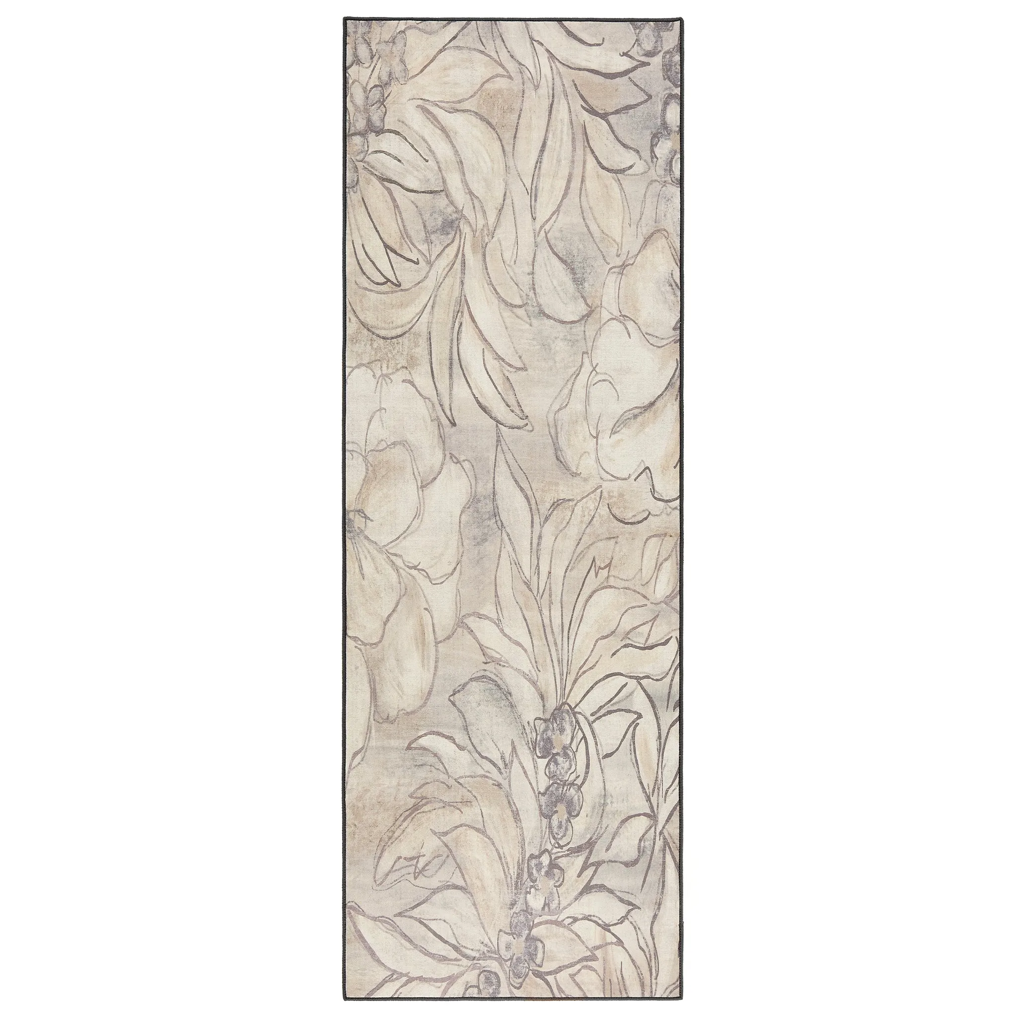 Art Floral Eco-Washable Rug