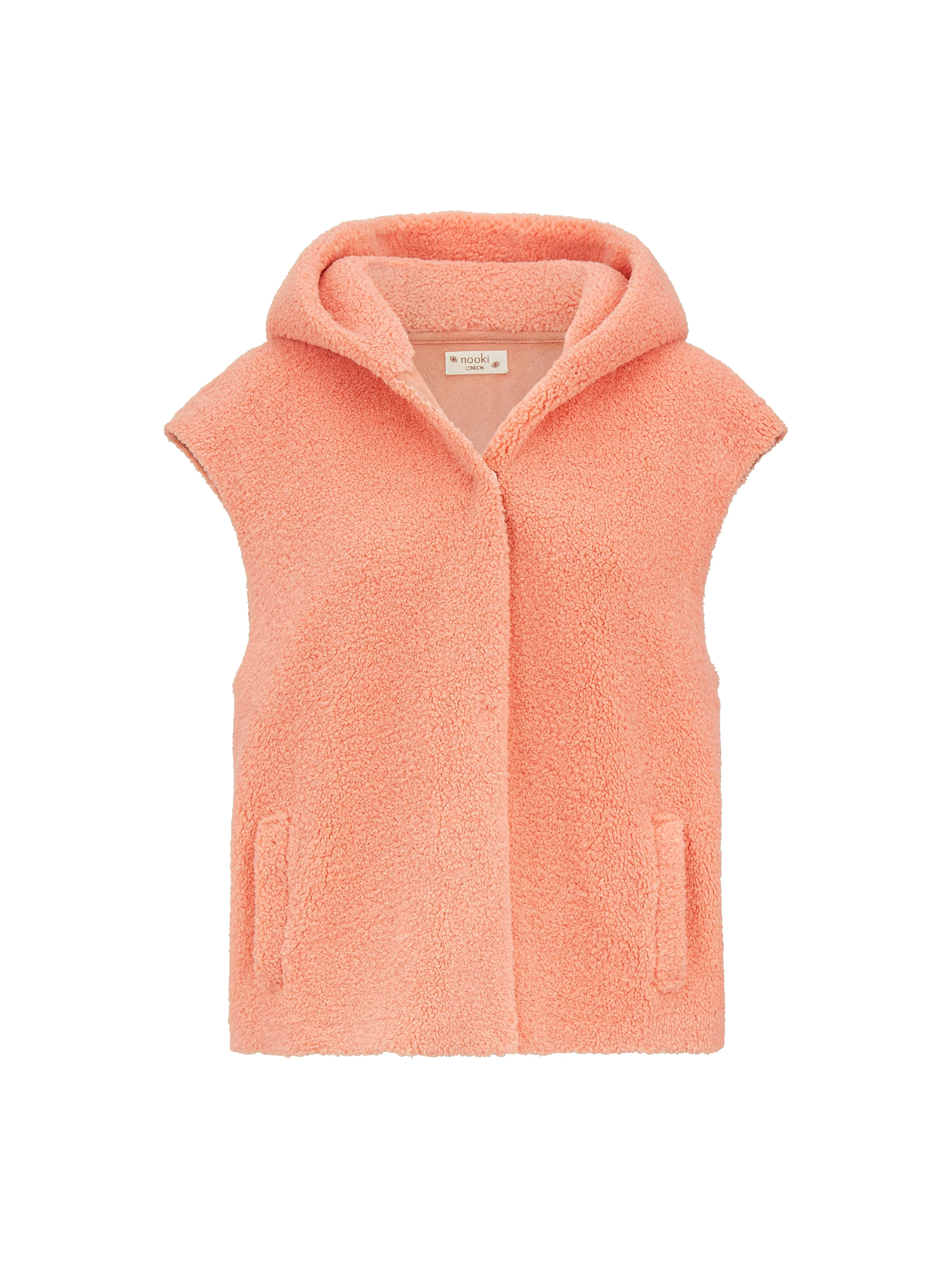 ASPEN BORG GILET CORAL