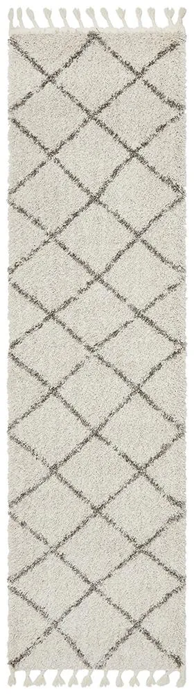 Bella Fringed Natural Rug-200X290 CM