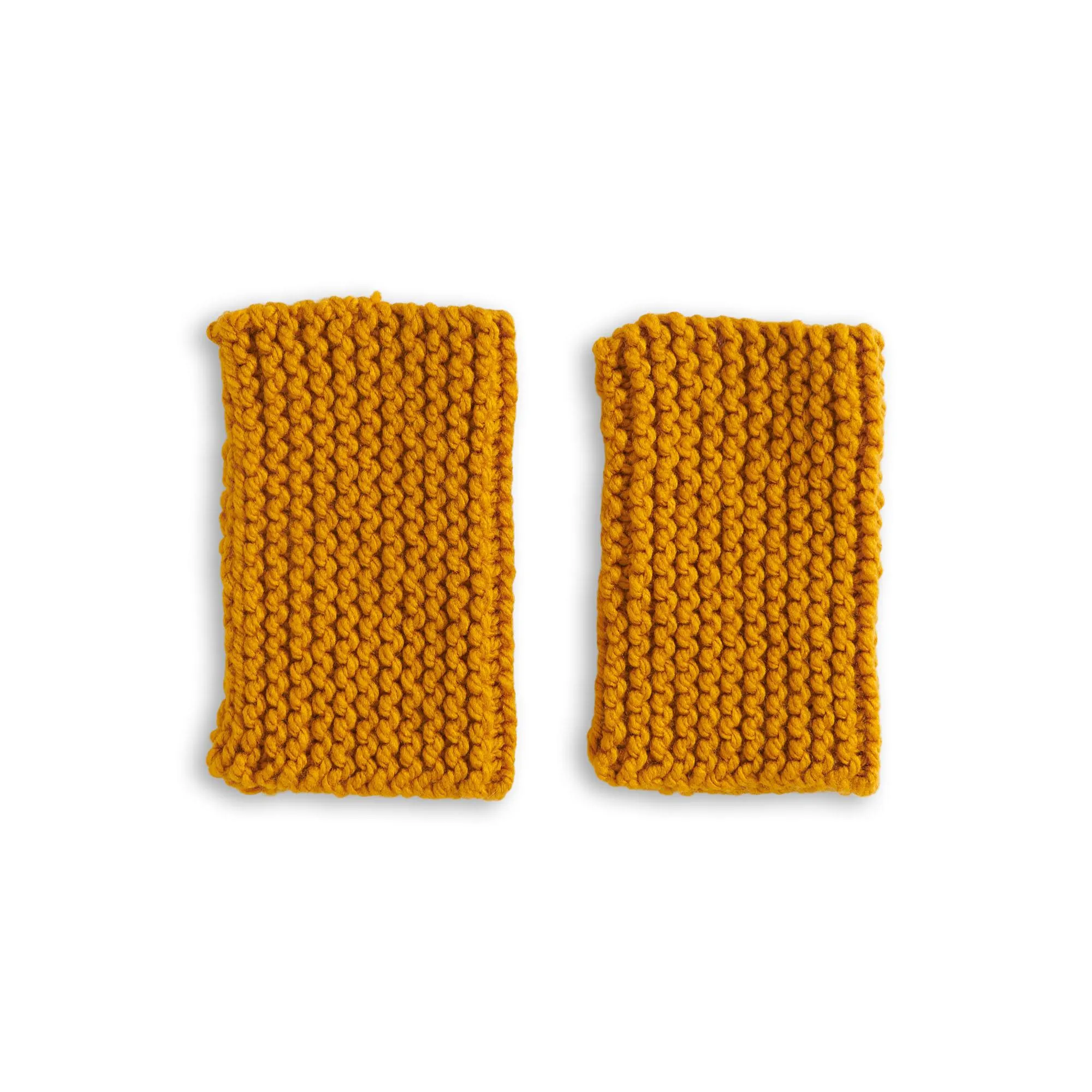 Bernat Beginner Knit Wristy Wonders