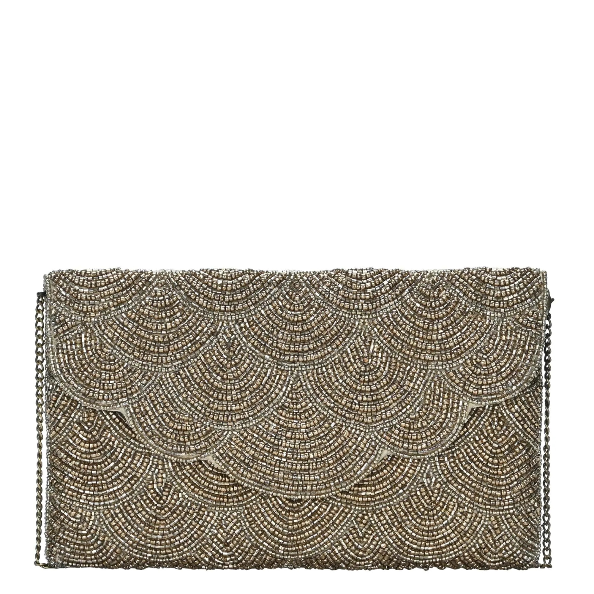 BGAIN30 Zoya Beaded Clutch