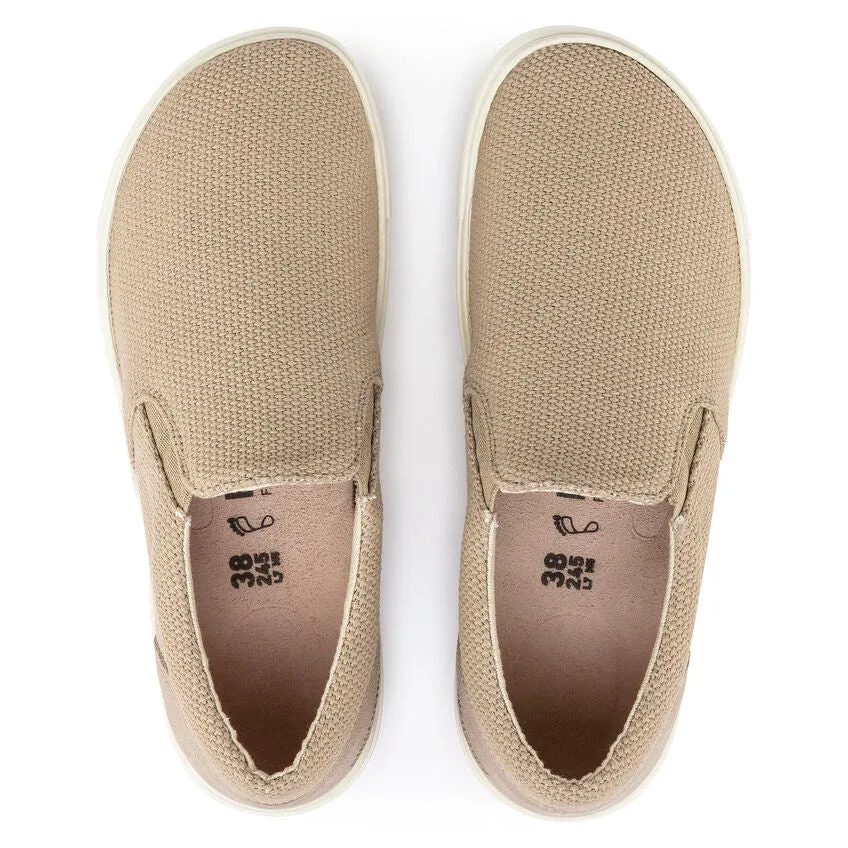 BIRKENSTOCK BEND SLIP DECON CANVAS SANDCASTLE