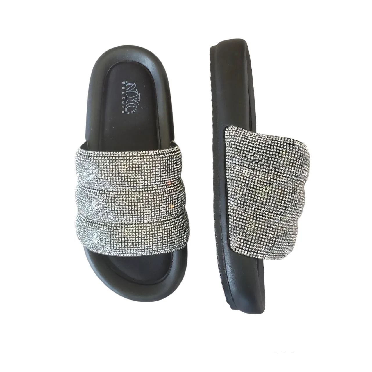 BLING SLIP ON SANDAL