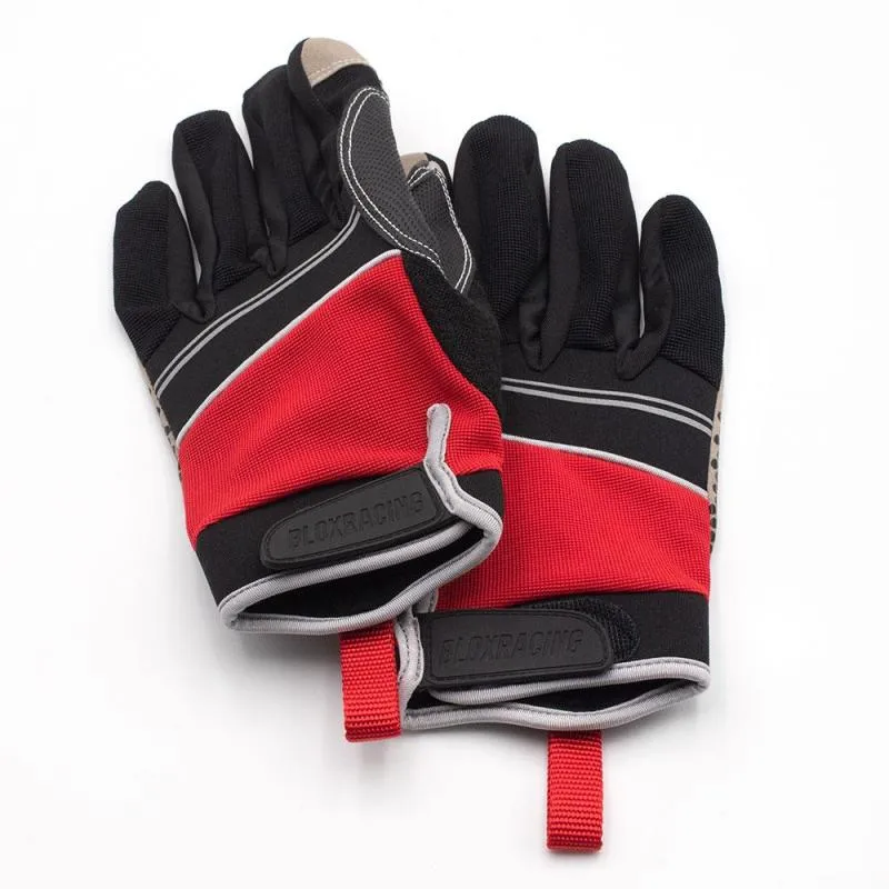 Blox Racing Logo Mechanics Gloves Medium - BXAP-00140-M