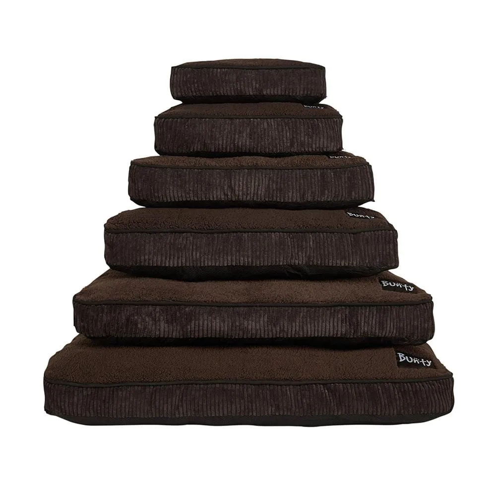 Brown Dog Bed - Small To XL Sizes - Fleece - Bunty Snooze