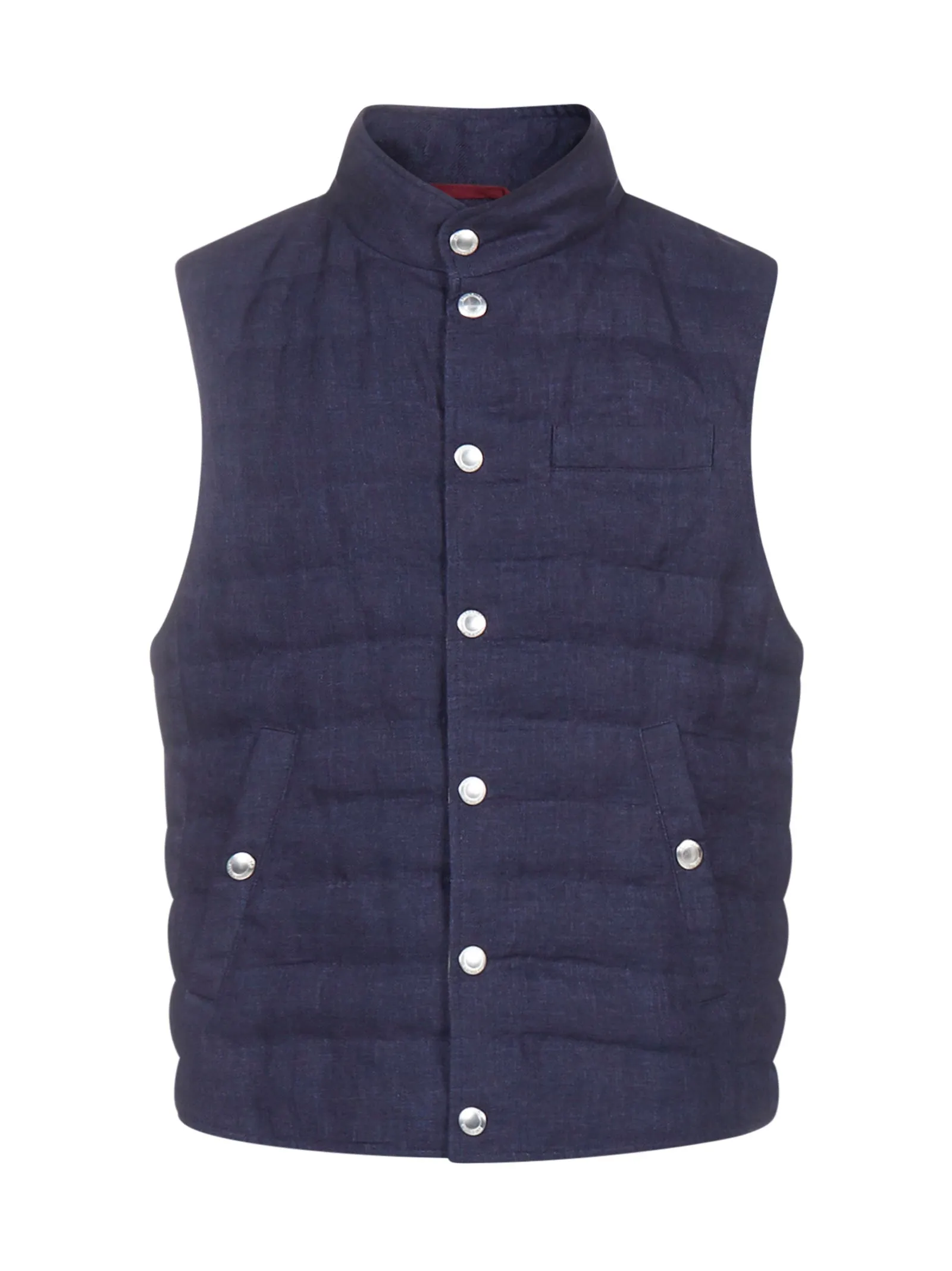 Brunello Cucinelli Button-Up Down Gilet