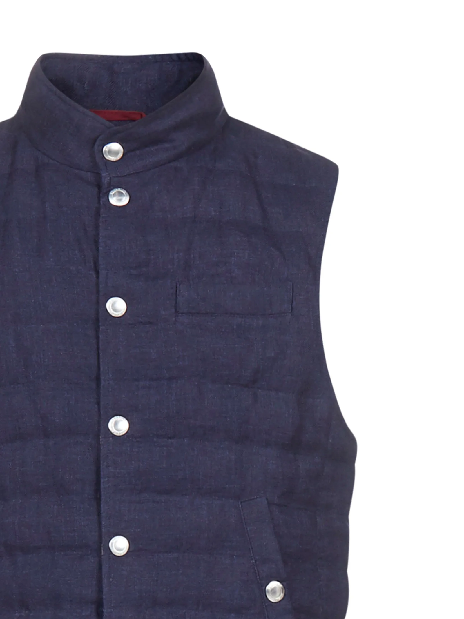 Brunello Cucinelli Button-Up Down Gilet