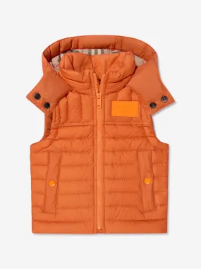 Burberry Baby Boys Carey Down Padded Gilet