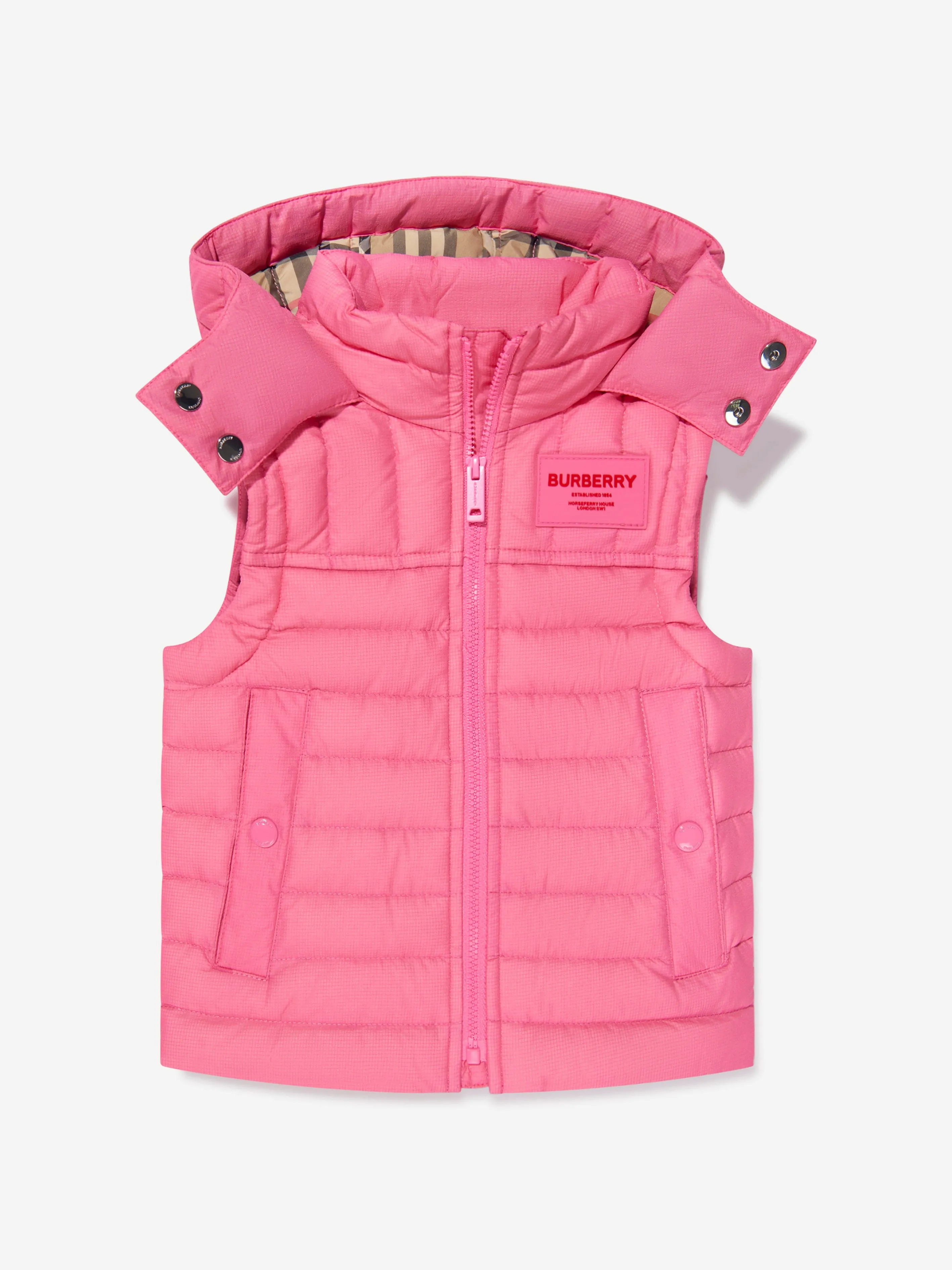 Burberry Baby Girls Down Padded Carey Gilet