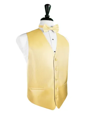 Buttercup Herringbone Tuxedo Vest and Tie Set