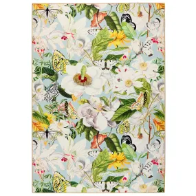 Butterfly Blooms Eco-Washable Rug