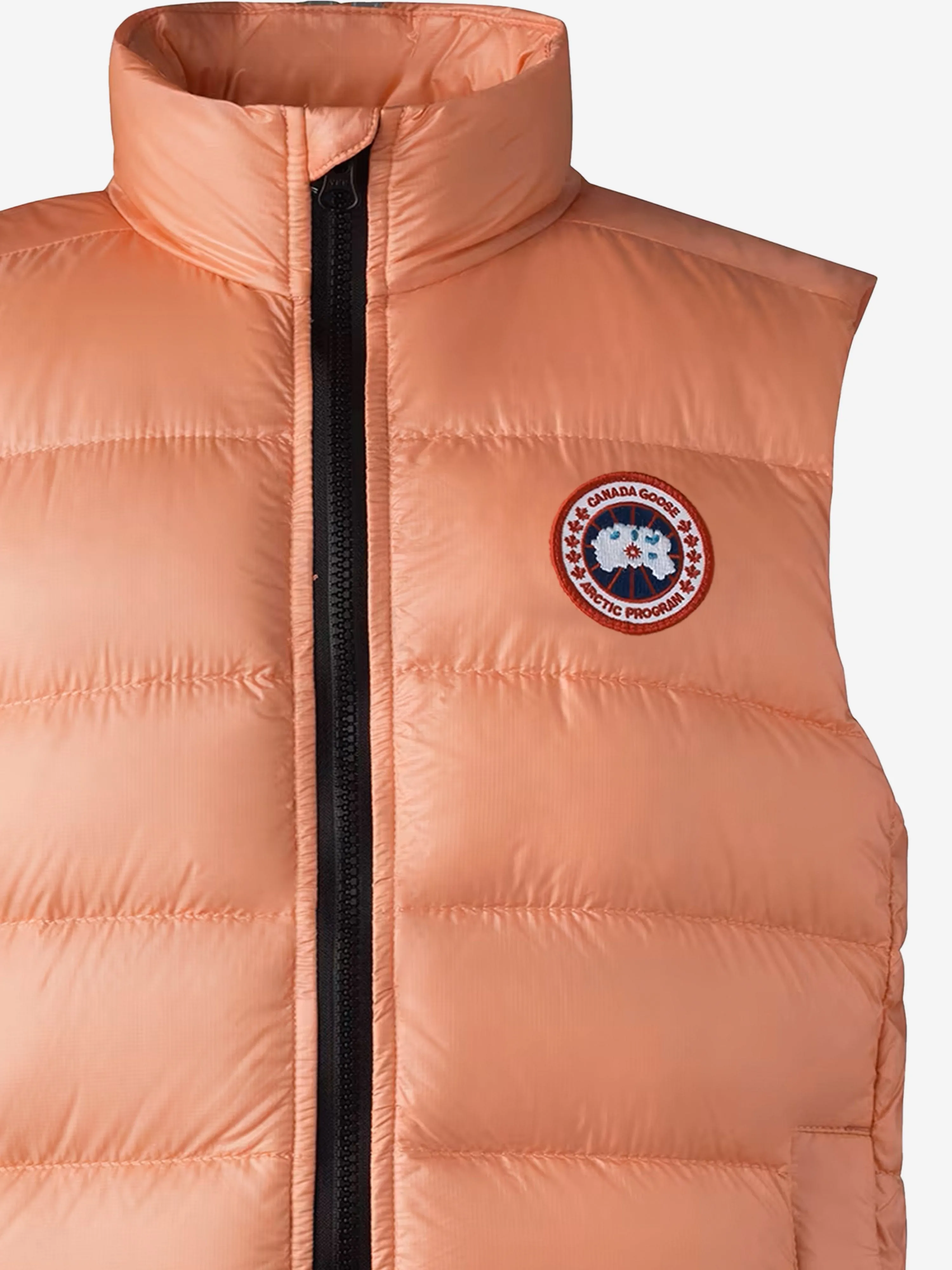 Canada Goose Girls Down Padded Crofton Gilet in Pink