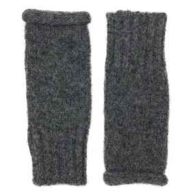 Charcoal Essential Knit Alpaca Gloves | Ethical Style