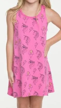 Chaser Unicorns & Ice Cream Dreamz Dress