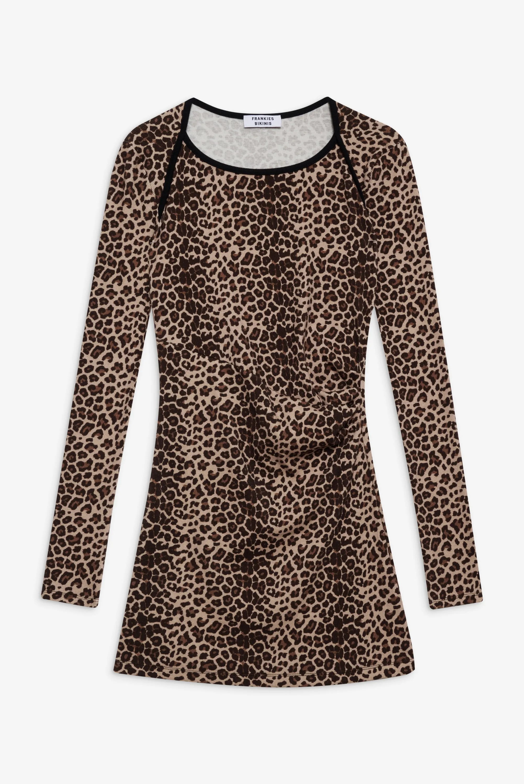 Chelsea Long Sleeve Mini Dress - Cheetah