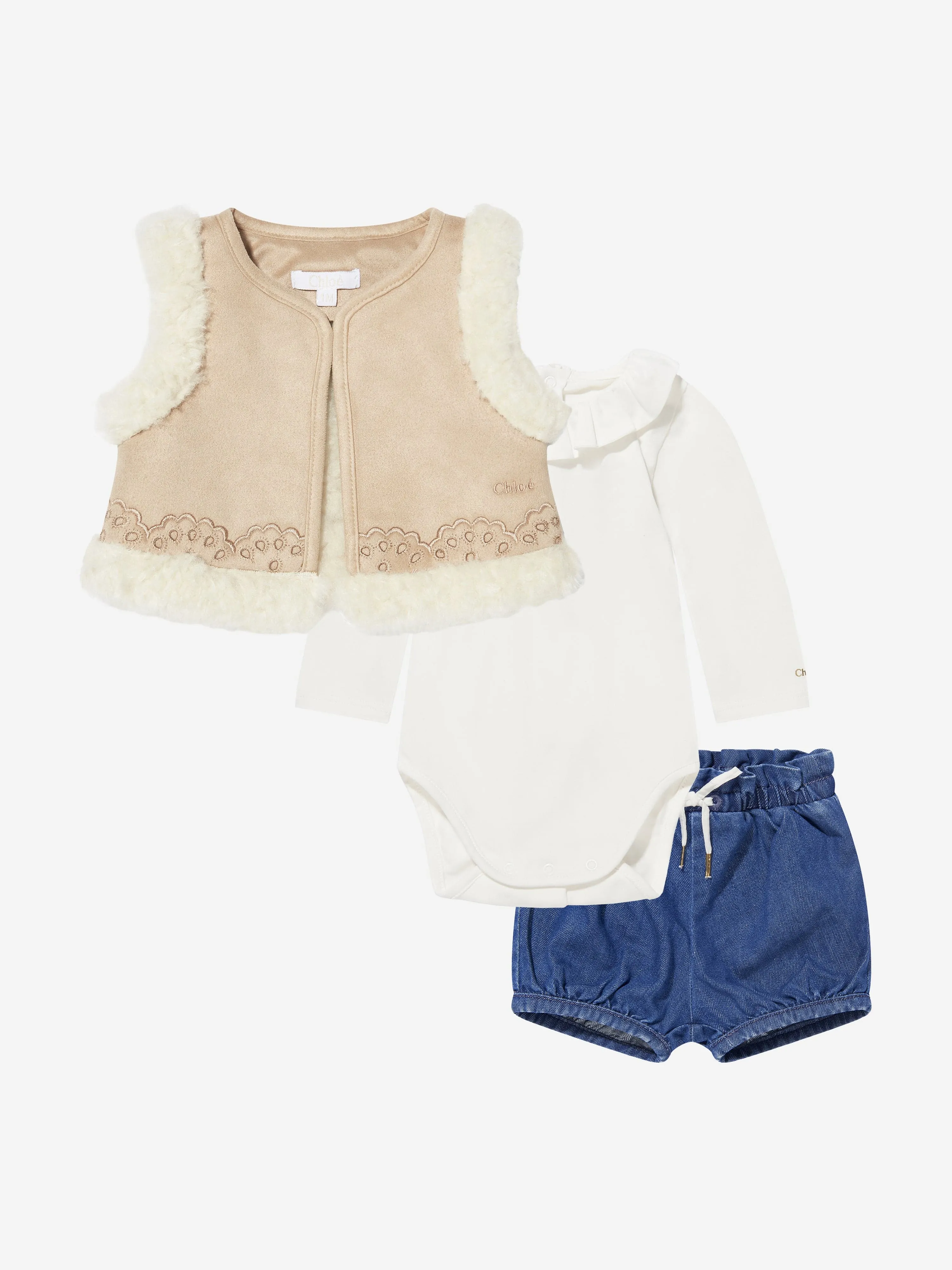 Chloé Baby Girls 3 Piece Gift Set