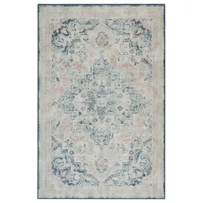 Classical Blue Eco-Washable Rug