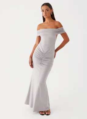 Dancefloor Maxi Dress - Grey