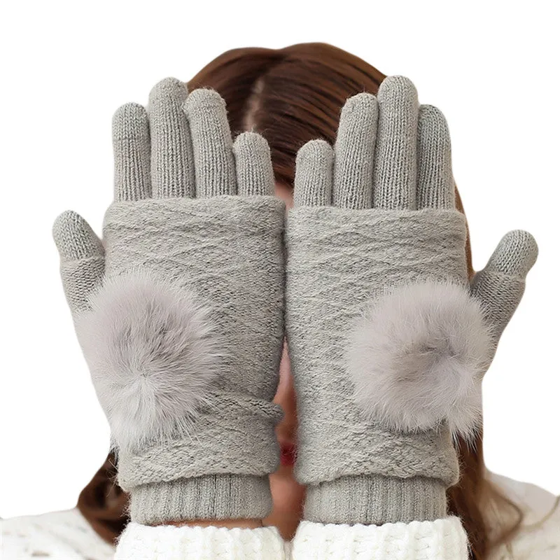 Detachable Dual Layer Fingerless Gloves