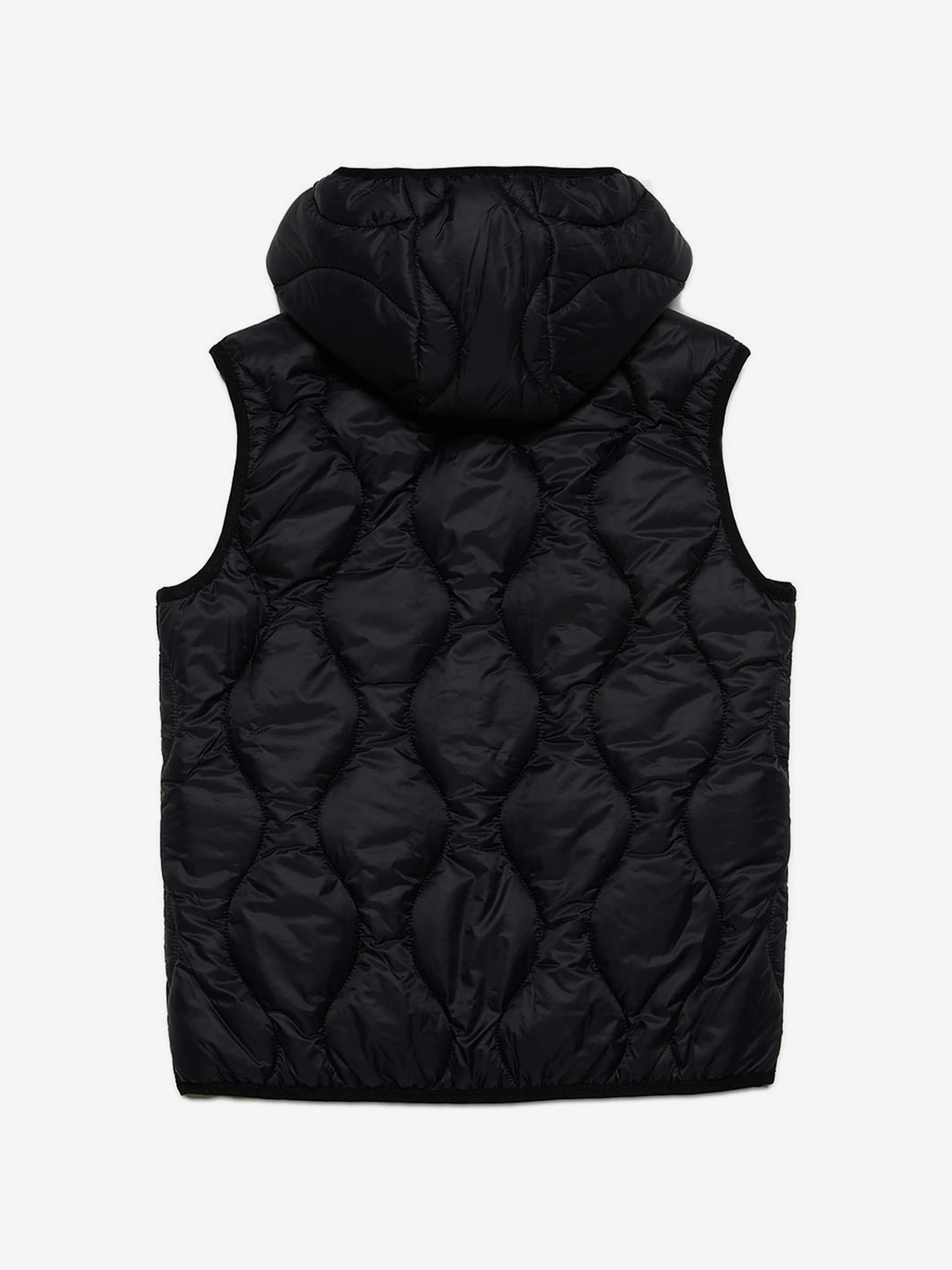 Diesel Kids Quilted Gilet in Black