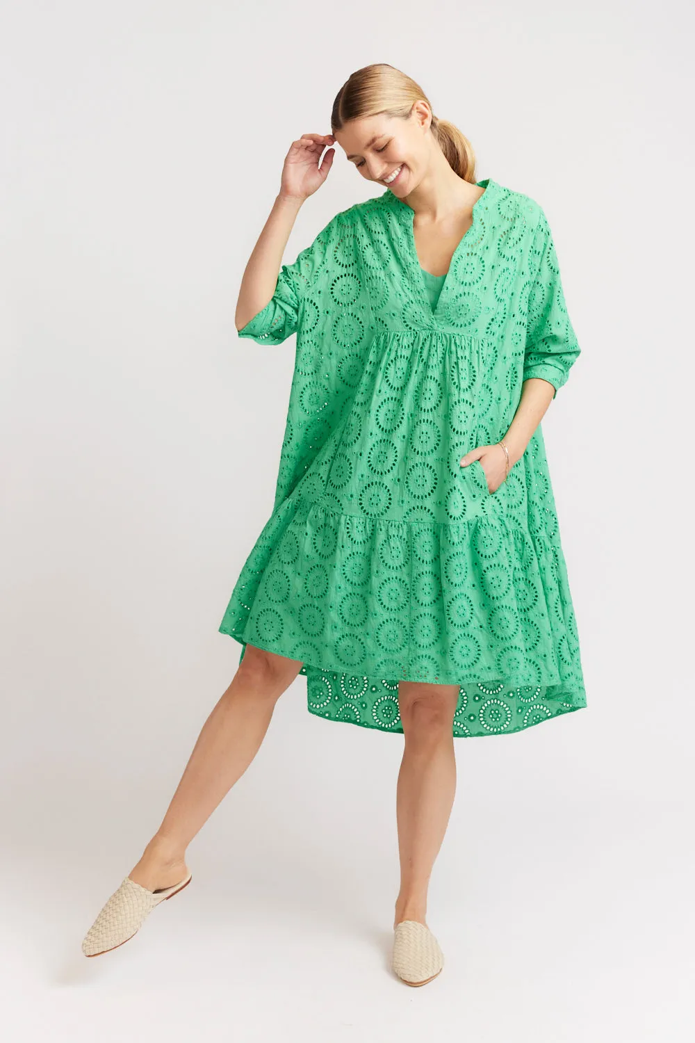 Elanora Dress in Ivy