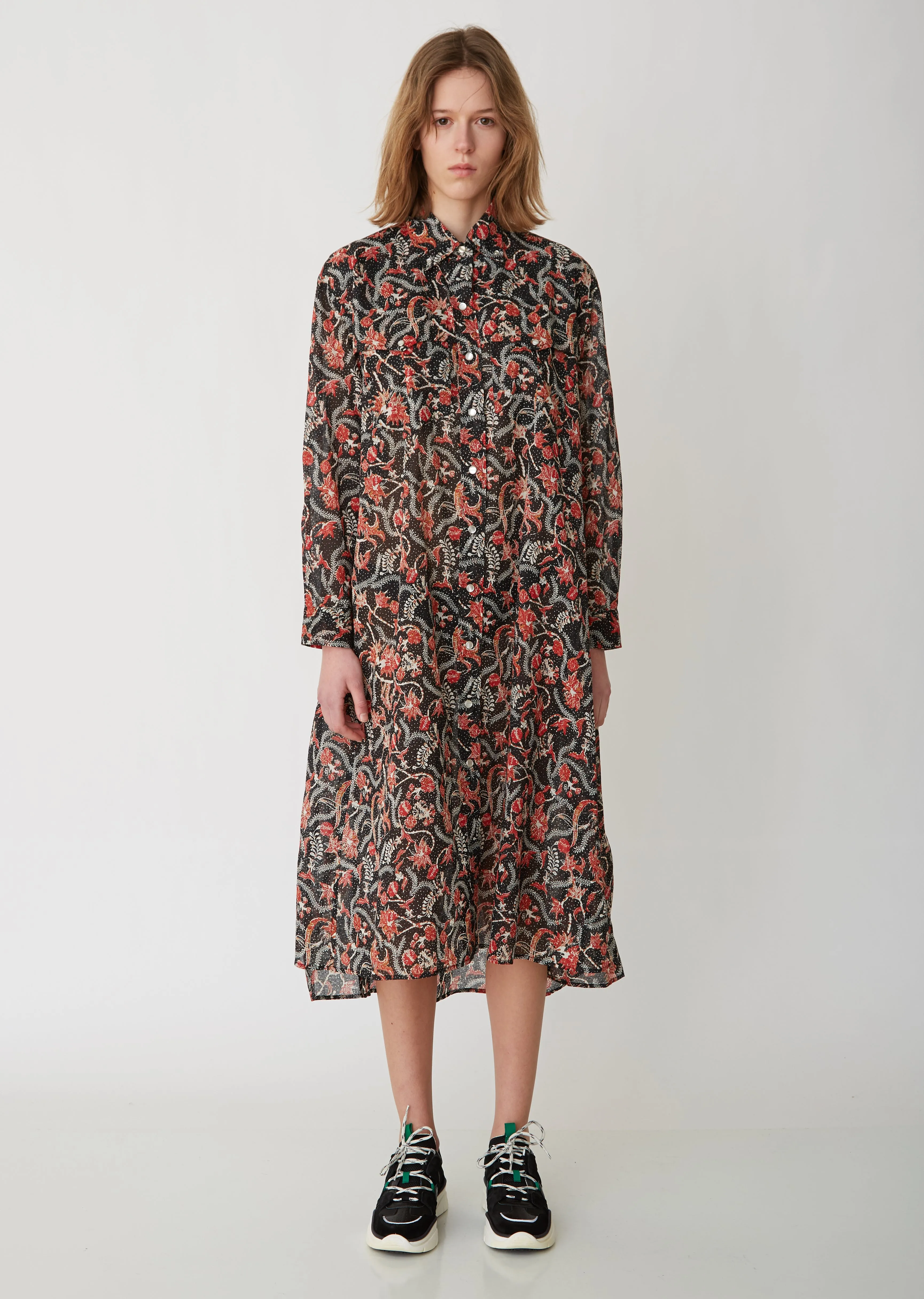 Eliane Cotton Voile Dress