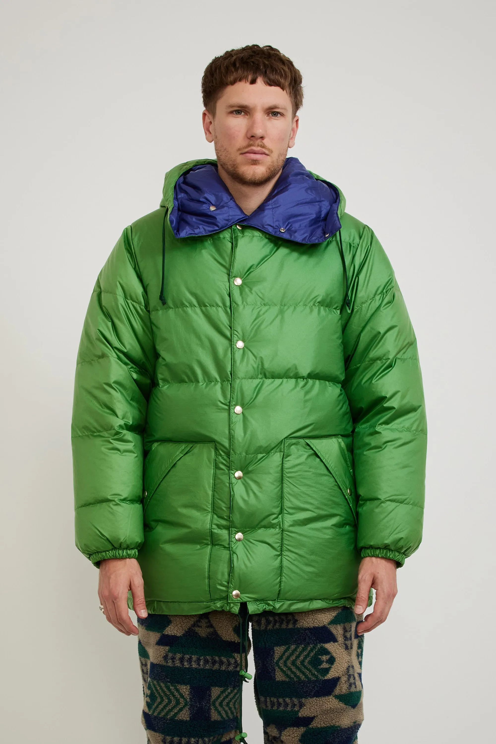 Expedition Down Parka II Kale/Eggplant