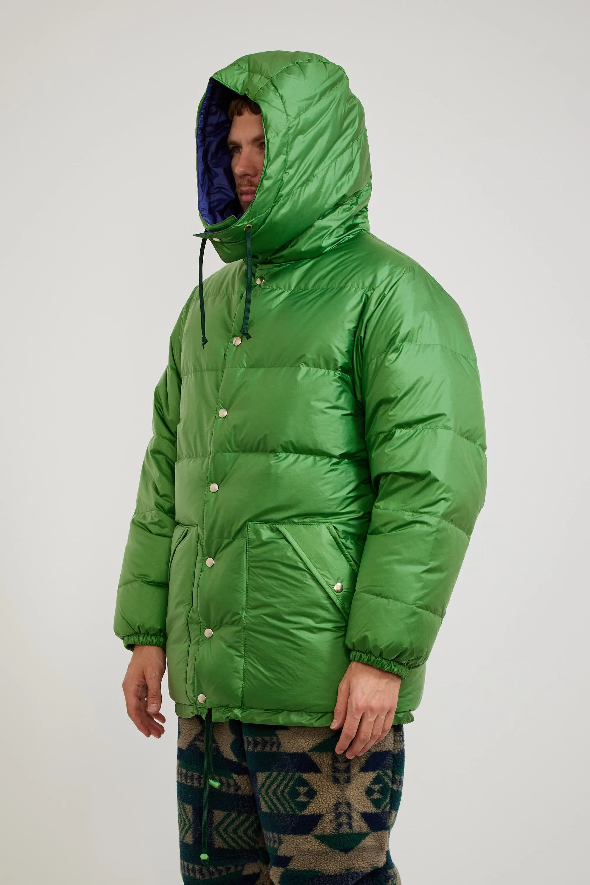 Expedition Down Parka II Kale/Eggplant