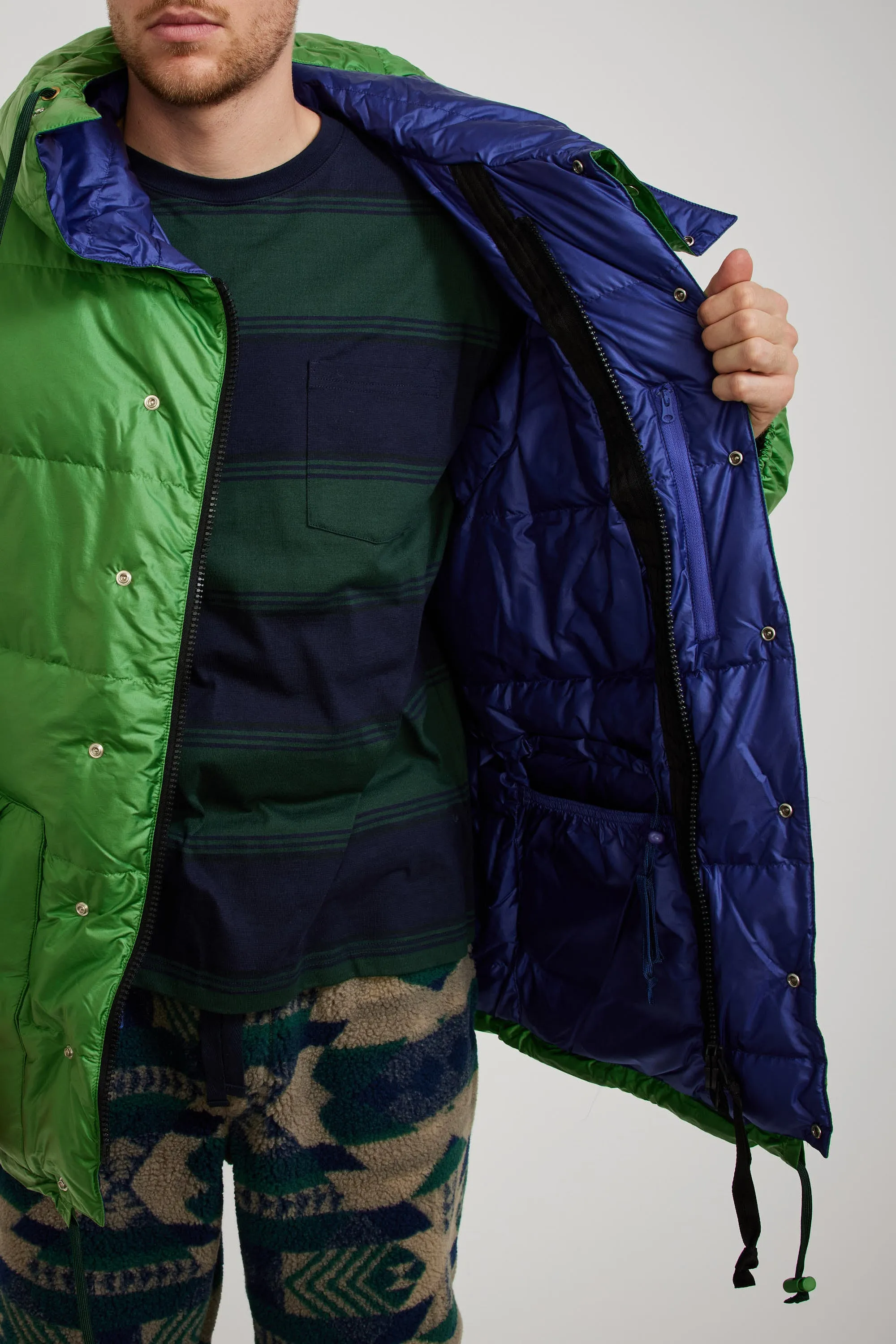 Expedition Down Parka II Kale/Eggplant