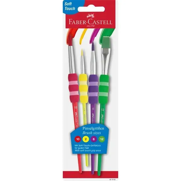 Faber-Castell Soft Touch Paint Brushes