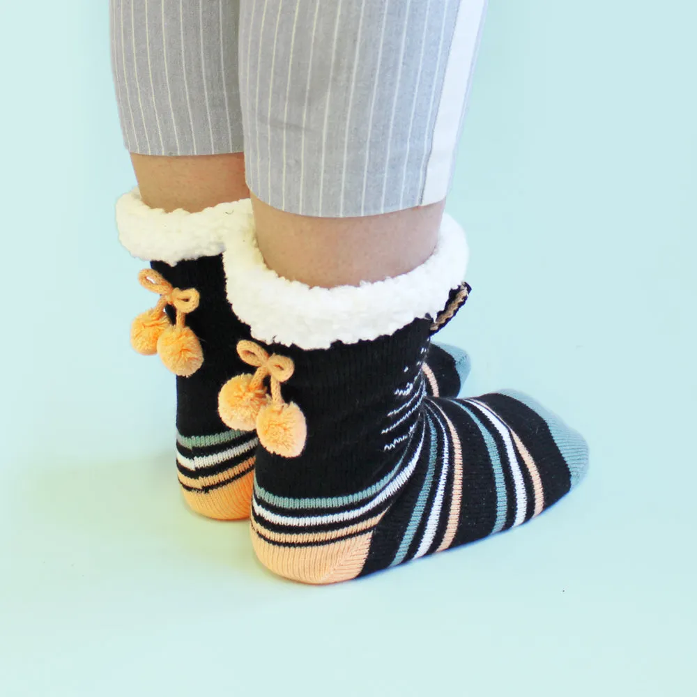 Feline Slipper Socks