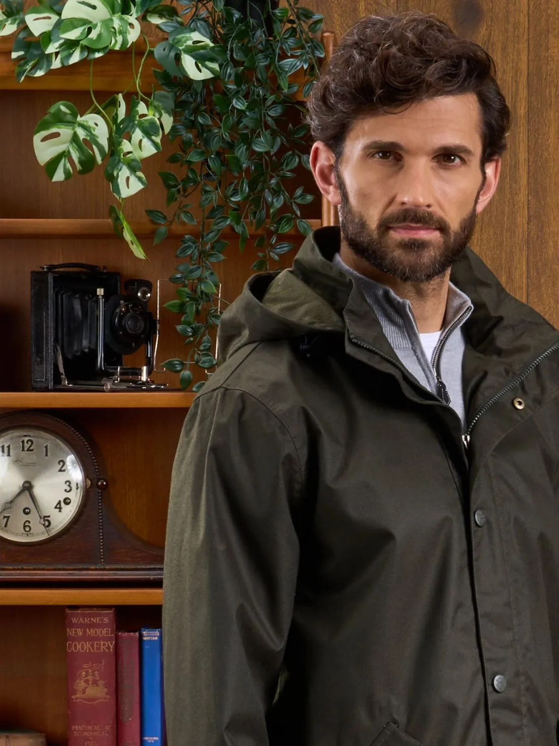 Fernley Men's Waterproof Parka In Woodland