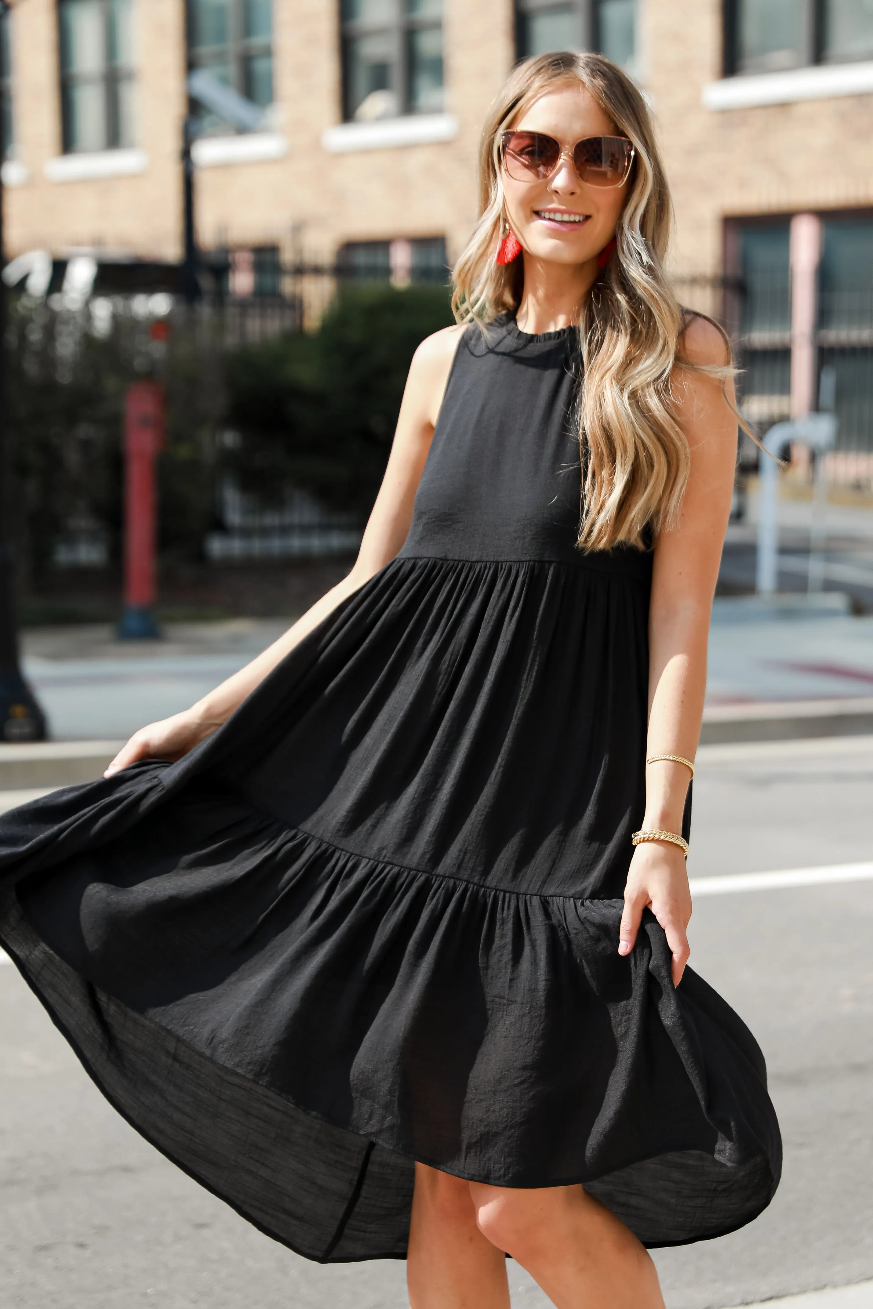 FINAL SALE - Flawless Moments Tiered Midi Dress