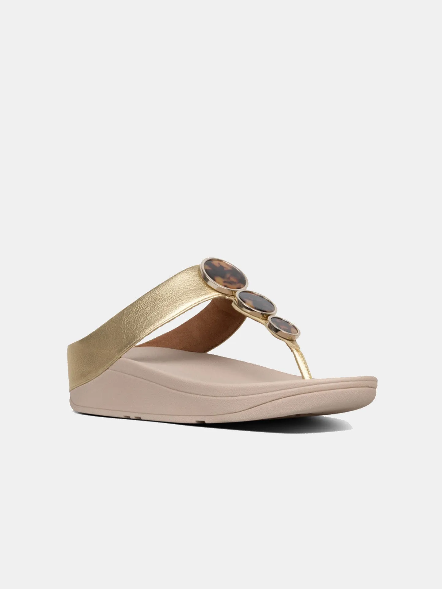 Fitflop Halo Artisan Gold Sliders