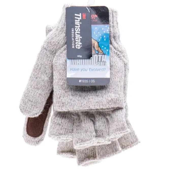 Flip Top Wool Gloves