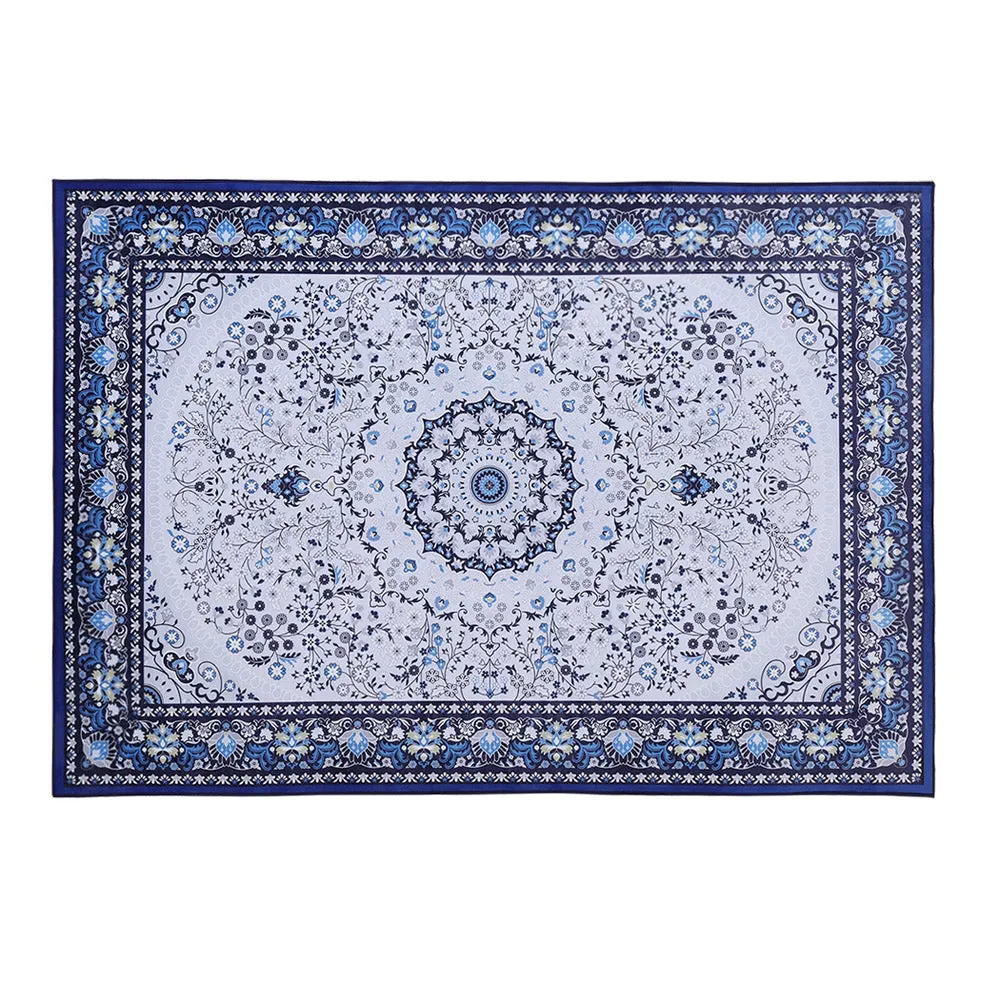 Floor Rugs Rug 200 x 290 Area Large Modern Carpet Soft Blue Living Room