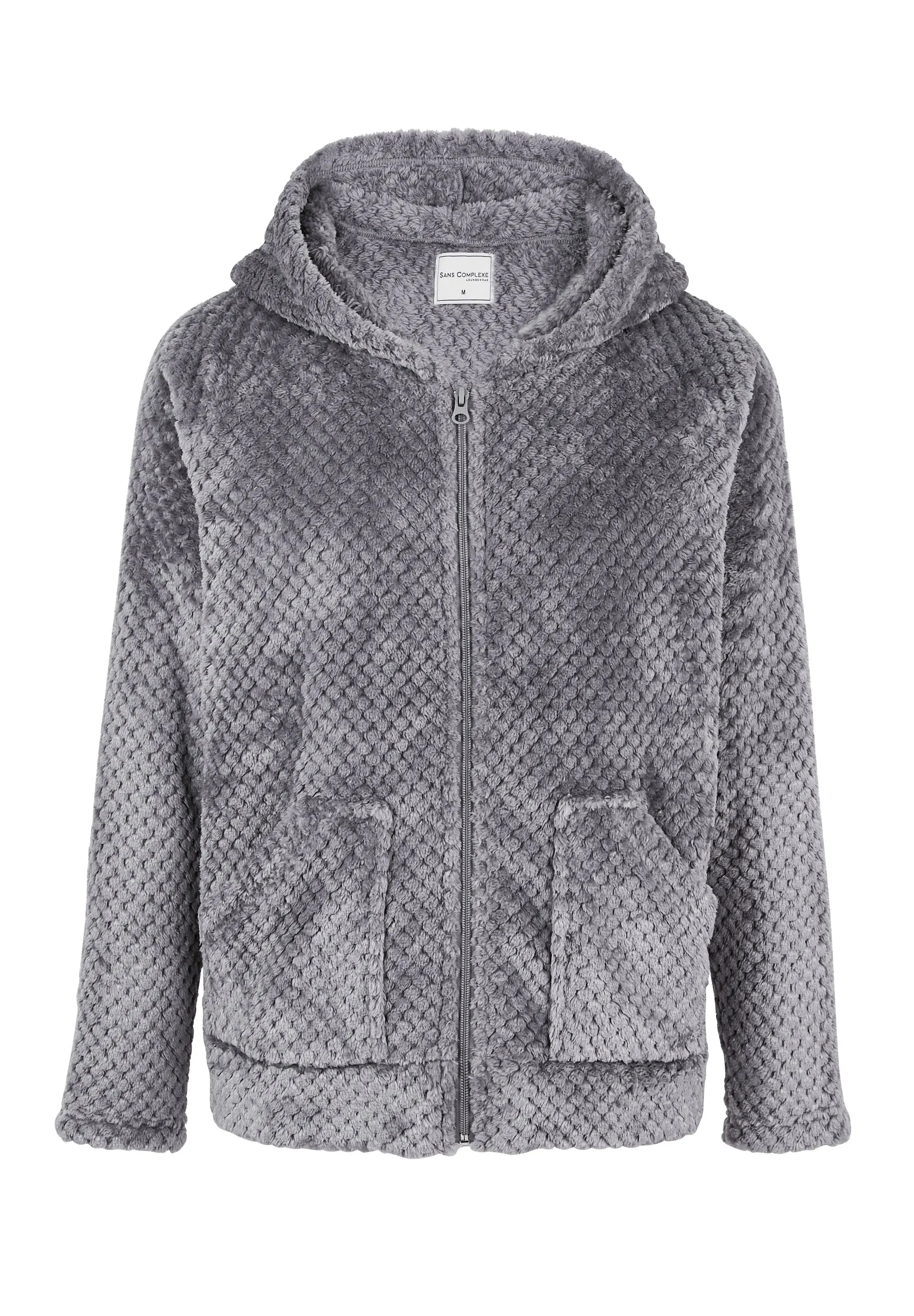 Gilet avec manches Hug Gris Orage