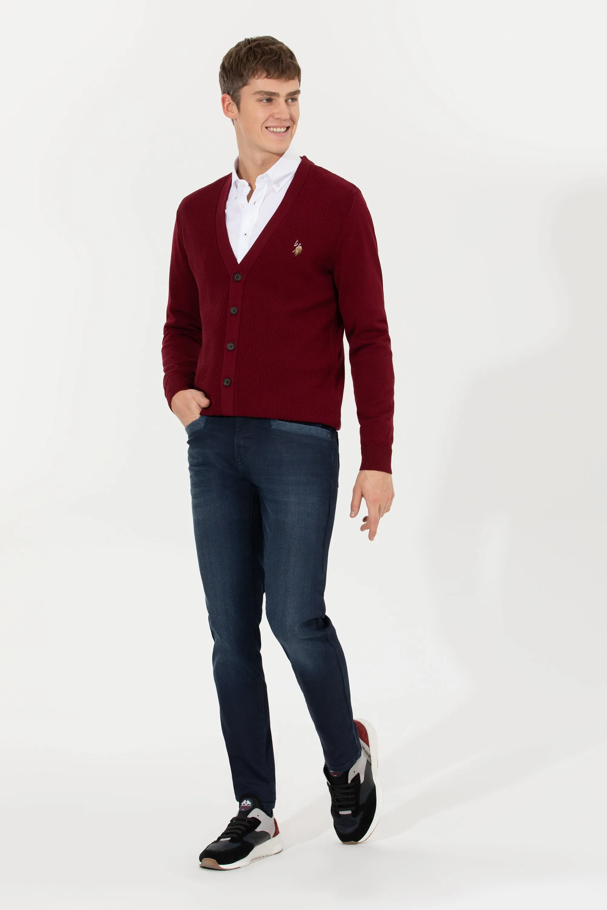 GILET BORDEAUX - 1428933VR014